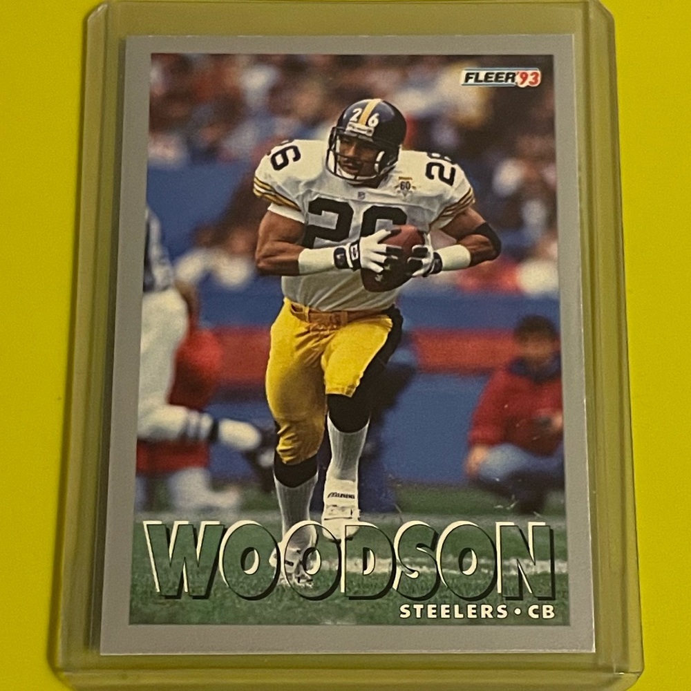 Rod Woodson #179 1993 Fleer Football Trading Card